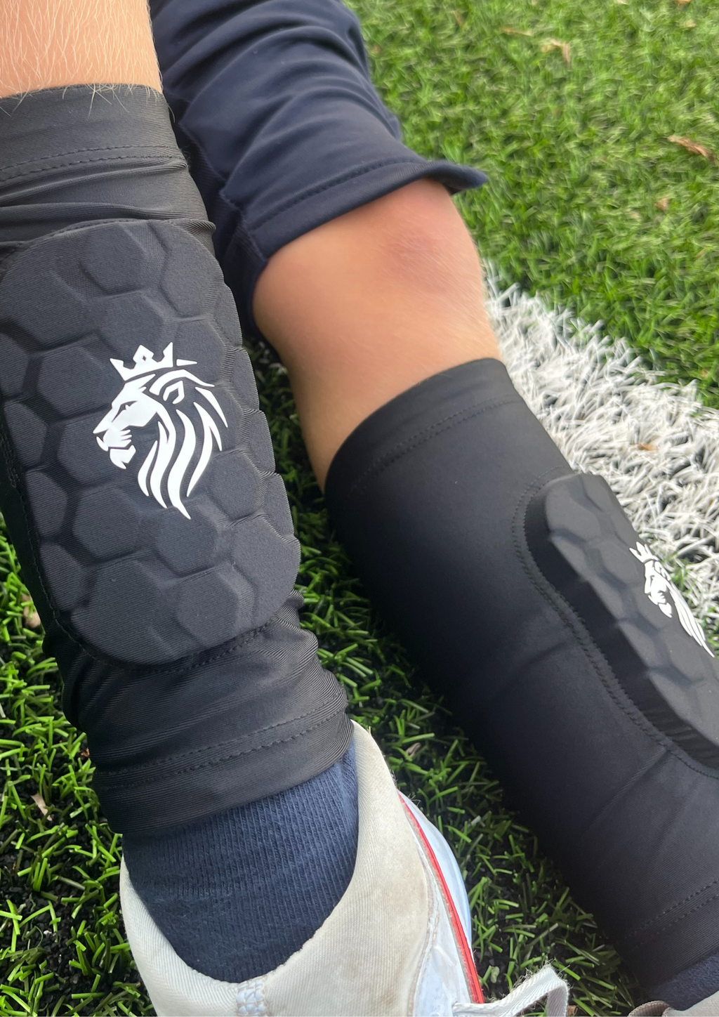 Ingebouwde scheenbeschermers